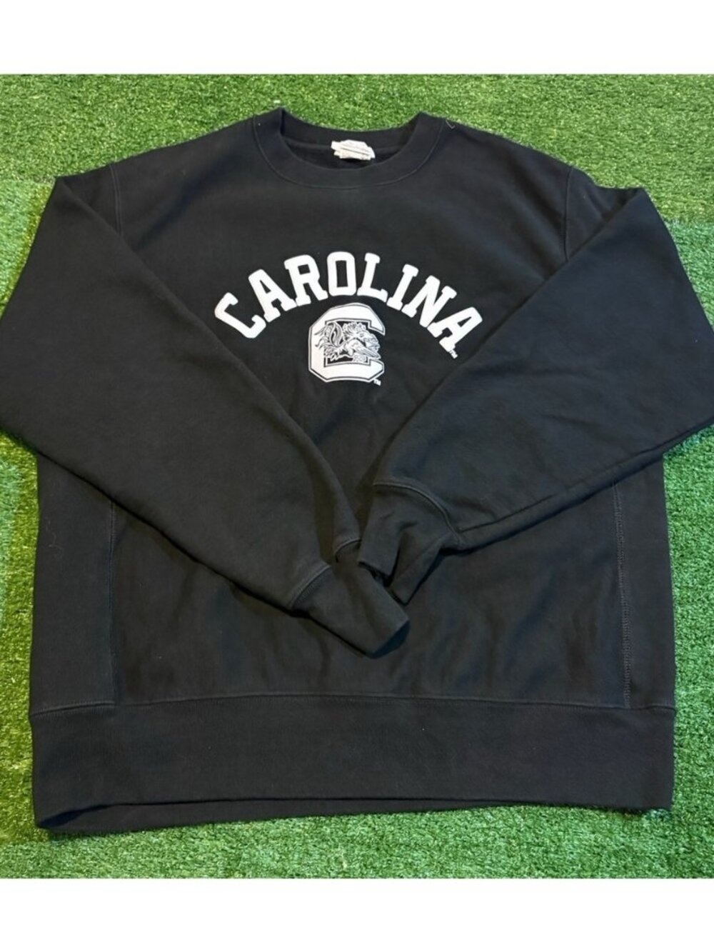 South Carolina Gamecocks sweatshirt mens large black champion reverse weave